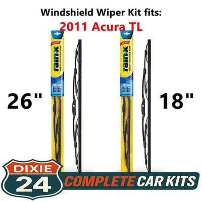 Rain-X Weatherbeater Windshield Wiper Kit fits: 2011 Acura TL (26" & 18") Foto 1 de 4