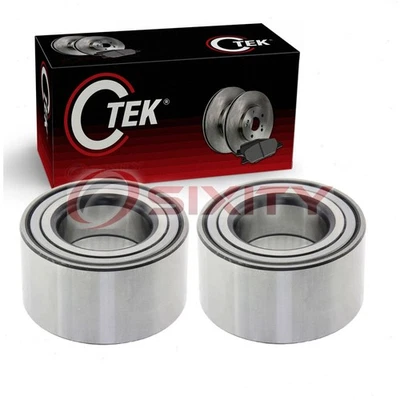 2 pc Centric Front Wheel Bearings for 1990-1999 Mercury Tracer Axle aq - Image 1 of 4