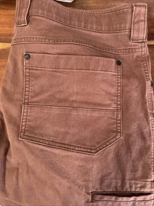 duluth trading alaskan hardgear pants 38x34 Relaxed Fit Men Canvas Rust Color - Picture 1 of 5