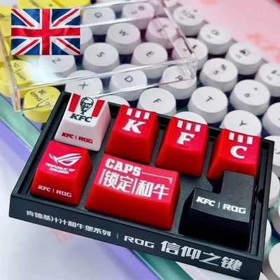 2025 KFC ROG Keyboard KeyCap Replace Completed Set 6 PCS NIP - Image 1 of 4