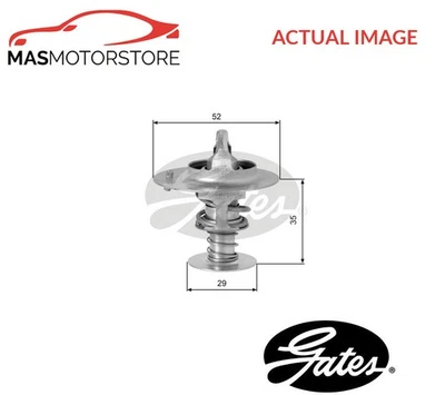 ENGINE COOLANT THERMOSTAT GATES TH03382G1 P FOR MITSUBISHI LANCER III,GALANT IV - Image 1 of 4