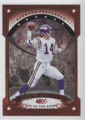 1997 Donruss Preferred Cut to the Chase Brad Johnson #32 - Image 1 of 2