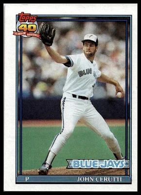 1991 Topps #687a John Cerutti - Image 1 of 2