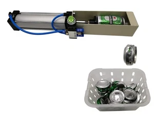 Air Cylinder Can Crusher Heavy Duty Efficient Soda Beer Smasher, Eco-Friendly... - Picture 1 of 7