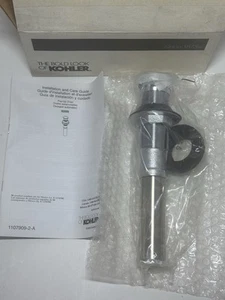 New Kohler 7124-CP Pop Up Clicker Drain In Polished Chrome - Picture 1 of 3