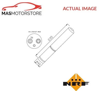 A/C AIR CONDITIONING DRYER NRF 33225 FOR SUBARU IMPREZA 2.5L,1.6L,2L,1.5L - Image 1 of 4