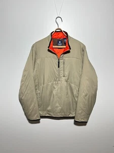 Chaps Beige Nylon Anorak Jacket Size L - Picture 1 of 13