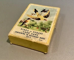 Vintage 1960s Birds of Europe No.4 Card Game~Boxed & Complete inc. Instructions - Picture 1 of 18