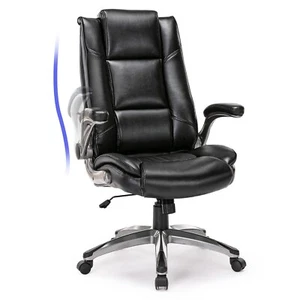 Executive Office Chair Ergonomic High Back Desk Chair, Flip-up Arms, Adjustab... - Picture 1 of 7