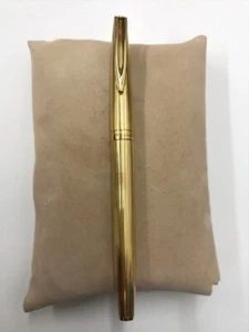 Waterman Fountain Pen Gold 18K 750 Ink Vintage Retro - Picture 1 of 10