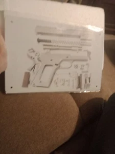 9 MM Handgun Parts Metal Sign. NEW Complete Photo Of Parts Only - Picture 1 of 4