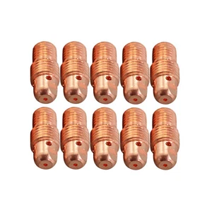 Cuerpo de cuello TIG 13N26 (0,040" y orificio de 1,0 mm) ajuste SR PTA WP 9 20 25 10 piezas - Imagen 1 de 5