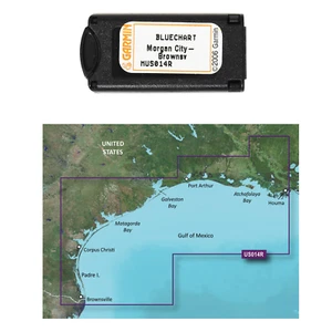 Garmin BlueChart MUS014R Morgan City - Brownsville Data Card Marine Chart - Picture 1 of 1