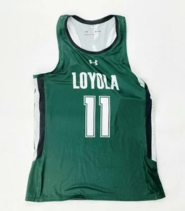 Under Armour Loyola Racerback Clear Lacrosse Jersey Women's S Green Top UJLVG1W - Picture 1 of 2