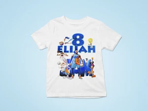 Spacejam birthday T-shirt,sublimation space jam shirt,space jam birthday,LEBRON - Picture 1 of 3