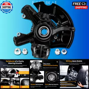 Front Passenger Side Steering Knuckle & Hub Bearing Assembly Fit for Volkswagen - Picture 1 of 8