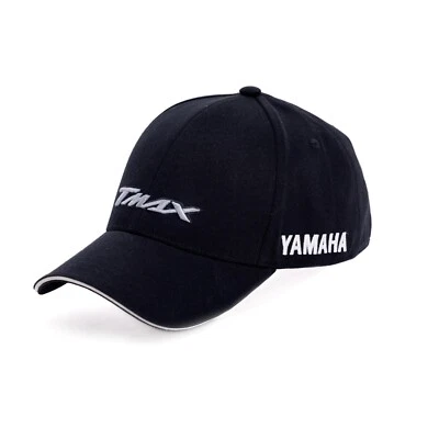 Casquette noire unisexe adulte Yamaha 25 « TMAX » d'origine - Photo 1/3