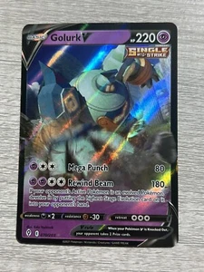 Golurk V - 070/203 Evolving Skies Ultra Rare NM Pokemon TCG - Picture 1 of 2