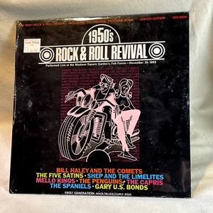 1950's Rock & Roll Revival - LP w/Programm 1985 Recorded Live SEALED BDS 69016 - Bild 1 von 3