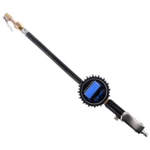 Digital Air Tyre Tire Inflator w/ Pressure Gauge 200PSI Chuck for Truck/Car/Bike - Picture 1 of 16