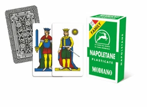 CARTE NAPOLETANE MODIANO FAMILY MAZZO 40 CARTE GIOCO SCOPA BRISCOLA TRESETTE - Foto 1 di 1