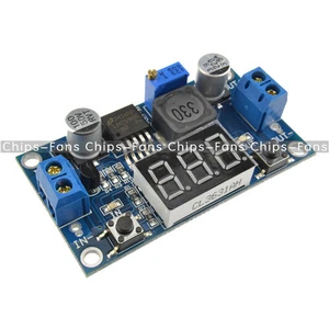 LM2596 Buck Step-down Power Converter Module DC 4.0~40 to 1.3-37V LED Voltmeter - Picture 1 of 1