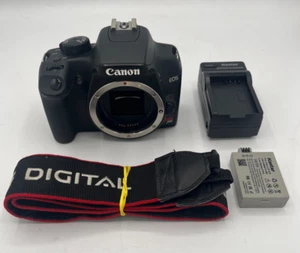 Canon EOS Rebel XS 10.1MP Digital SLR Camera Body Only w/ Charger - Picture 1 of 10