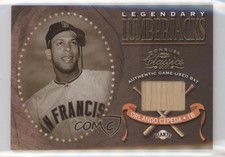 2001 Donruss Classics Legendary Lumberjacks Orlando Cepeda #LL-36 HOF
