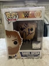 WWE Daniel Bryan Funko POP! #07  WWE Exclusive Autographed in protective case