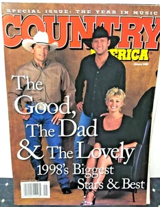 Tim McGraw Faith Hill Cover Country America Magazin Januar 1999 George Strait - Bild 1 von 9