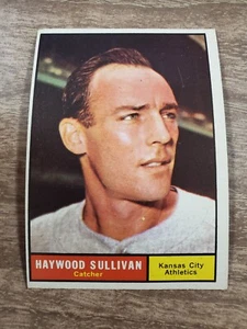 Haywood Sullivan 1961 Topps Rookie #212 - Picture 1 of 2