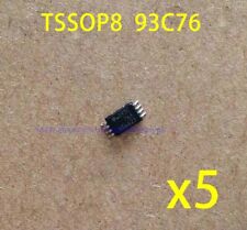 5pcs New Genuine 93C76 C76 Auto Dashboard EEPROM Chip TSSOP8 