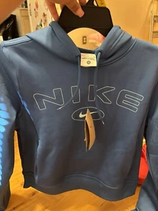Kids Nike hoodie blue - Picture 1 of 3