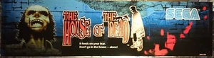 House of the Dead Arcade Marquee 30"x8" - Picture 1 of 4
