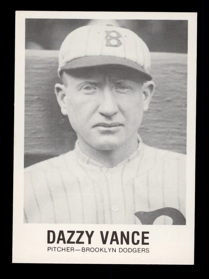 1980 RENATA GALASSO #104 DAZZY VANCE BROOKLYN DODGERS - Image 1 of 2