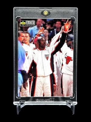 1997-98 UD Collector’s Choice MICHAEL JORDAN Michael’s Magic 394 🔥WARMUP SUIT🔥 - Image 1 of 4