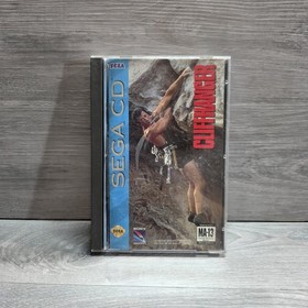 Cliffhanger - Sega CD - CIB Complete w/ Manual, Foam, Very Good - Tested Working