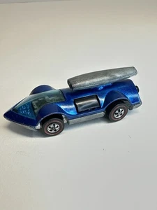 Vintage Redline Hot Wheels 1970 Rocket-Bye-Baby (BLUE) - Picture 1 of 14