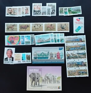stamps South Africa lot of 18 MNH and 2 s/s MNH 1990-2000 - Imagen 1 de 1