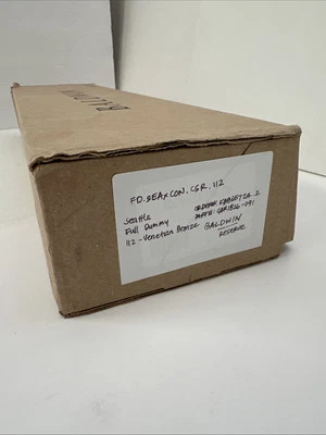 Baldwin FD.SEAxCON.CSR. Seattle Full Dummy Handleset with Modern Knob M. Blac - Image 1 of 3