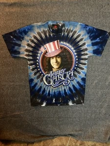 Camiseta Jerry Garcia Mediana Tie Dye Zion Grateful Dead Captain Trips - Imagen 1 de 9