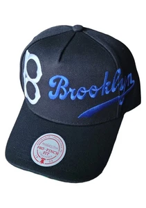 Mitchell & Ness Brooklyn Dodgers Cooperstown Throwback Busted Pro Snapback Hat - Picture 1 of 6