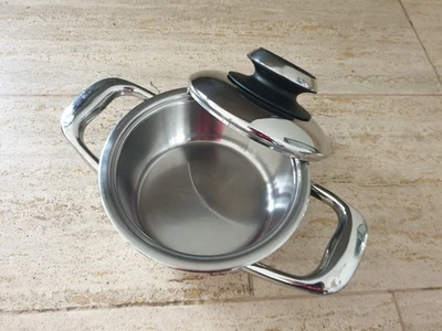 Original AMC Premium System Topf Kochtopf Deckel Visiotherm 1,3 l, 16cm - Bild 1 von 3