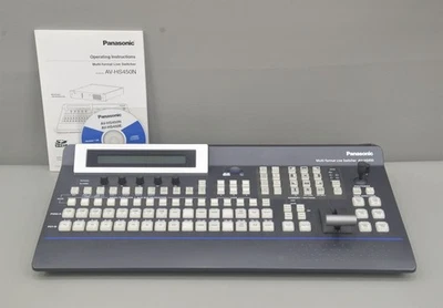 Panel de control conmutador en vivo multiformato Panasonic AV-HS450C1N AV-HS450 Foto 1 de 4