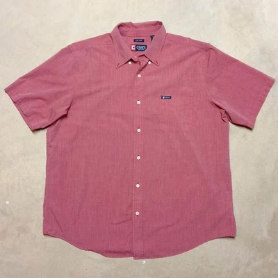 CHAPS Easy Care Short Sleeve Button Shirt - Men's Size XXL - Image 1 of 4