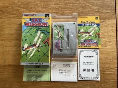 Sky Mission Super Famicom Nintendo SFC JPN SNES Boxed! Complete Condition VGC - Image 1 of 4