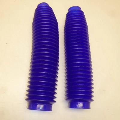 Faltenbalg 41x350 Gabelschutz Federgabel Enduro passt an Honda XR 650 blau-lila - Bild 1 von 4
