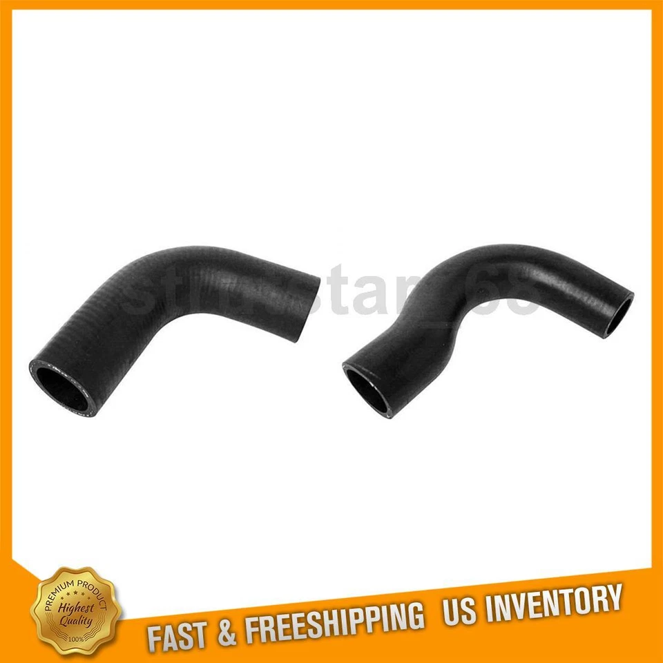 2 Upper Lower Radiator Coolant Hose Fits Volvo 122 1.8L Volvo 142 1.8L - Image 1 of 4