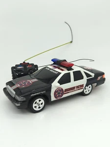 NEW BRIGHT Radio Remote Control RC State Police Highway Patrol Car Vintage - Picture 1 of 23