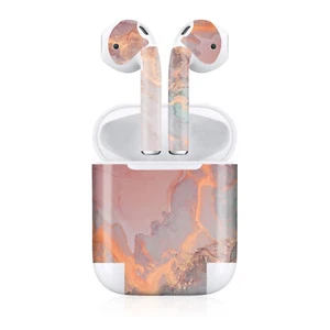 Pellicola Decorativa Protettiva Air Pod Custodia Design Set Bunter Marmo R188-20 - Zdjęcie 1 z 6
